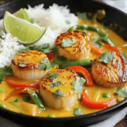 Seafood lovers are always on the hunt for delicious and innovative recipes that celebrate the ocean's bounty. Spicy Coconut Curry Scallops is one such dish that combines the rich, tender texture of scallops with the exotic flavors of coconut curry. This dish is not only a treat for the taste buds but also a feast for the eyes, showcasing vibrant colors and enticing aromas. The appeal of Spicy Coconut Curry Scallops lies in its exquisite balance of spice, creaminess, and fresh ingredients, making it a perfect meal for both casual dinners and special occasions.