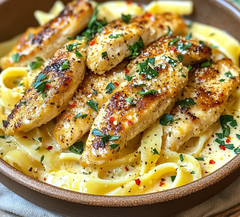 Are you craving a dish that embodies comfort and satisfaction? Look no further than Creamy Garlic Chicken & Parmesan Pasta Delight. This delectable recipe combines tender pieces of chicken, perfectly cooked pasta, and a rich, creamy sauce infused with garlic and Parmesan cheese. It's a meal that not only fills your stomach but also warms your soul, making it a perfect choice for any dinner table.