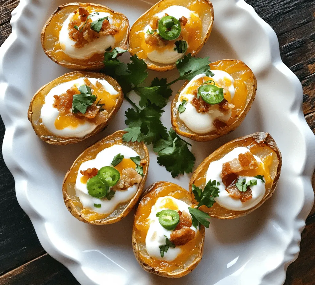 Crispy cheesy mini potato skins are the perfect blend of comfort food and finger-licking good flavor, making them an irresistible choice for any gathering. Whether you’re hosting a game day party, enjoying a family dinner, or simply indulging in a late-night snack, these delightful bites are sure to impress. With their crispy texture, gooey cheese, and savory toppings, mini potato skins are not just an appetizer; they are a celebration of bold flavors and satisfying crunch.