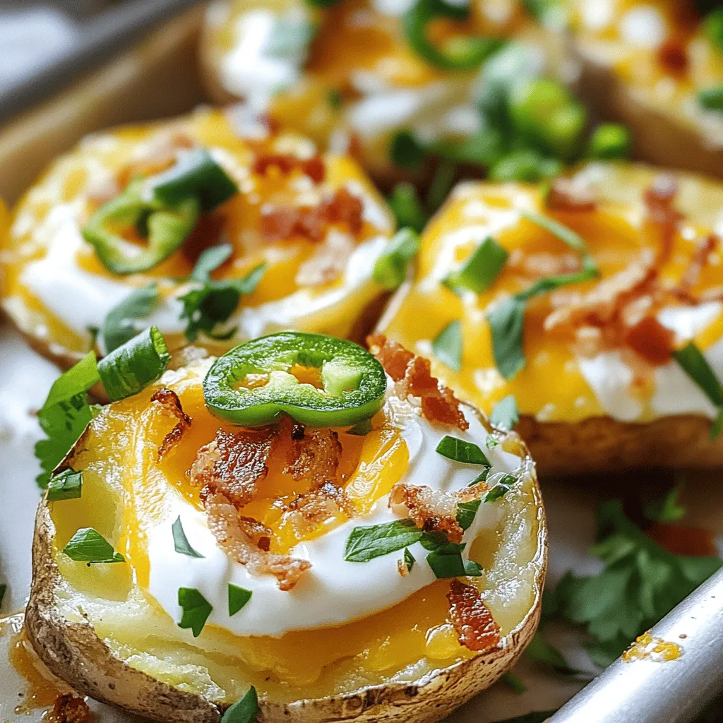 Crispy cheesy mini potato skins are the perfect blend of comfort food and finger-licking good flavor, making them an irresistible choice for any gathering. Whether you’re hosting a game day party, enjoying a family dinner, or simply indulging in a late-night snack, these delightful bites are sure to impress. With their crispy texture, gooey cheese, and savory toppings, mini potato skins are not just an appetizer; they are a celebration of bold flavors and satisfying crunch.