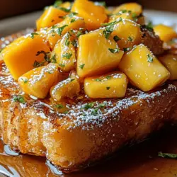 French toast has long held a special place in breakfast menus around the world, cherished for its versatility and comforting flavor. This classic dish transforms humble bread into a sweet, custardy treat, often adorned with fruits, syrups, and toppings that elevate it to a gourmet experience. As breakfast enthusiasts seek new ways to enjoy this beloved favorite, the Tropical Delight Hawaiian Roll French Toast emerges as a delightful twist that combines tradition with a tropical flair.