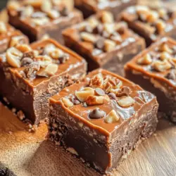 To create the perfect Peanut Butter Bliss Fudge, it’s essential to understand the role each ingredient plays in achieving that irresistible taste and texture. Below are the key components that come together to make this fudge a beloved dessert.