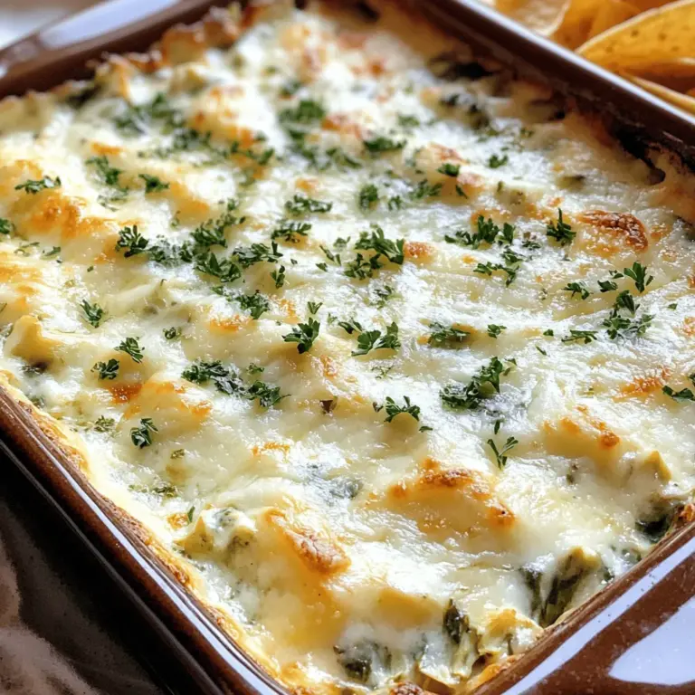 When it comes to social gatherings, few things are as universally loved as a good dip. Whether it's a family barbecue, a holiday party, or a casual get-together with friends, dips have a way of bringing people together. Among the myriad of options available, the Creamy Spinach & Artichoke Delight Dip stands out as a beloved classic. Its rich, decadent flavors and creamy texture make it an irresistible choice for both casual and upscale occasions alike.