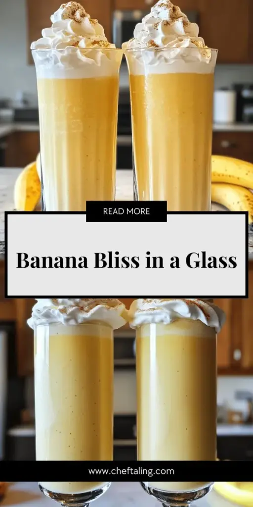 Discover the creamy delight of the Banana Bliss Milkshake, a perfect treat for any time of day! This easy recipe combines ripe bananas with your choice of milk, creating a nutritious and refreshing drink that’s ideal for breakfast or as a post-workout boost. Packed with essential nutrients and customizable to your taste, this milkshake is sure to satisfy. Don't miss out—click through to explore the full recipe and elevate your milkshake game!