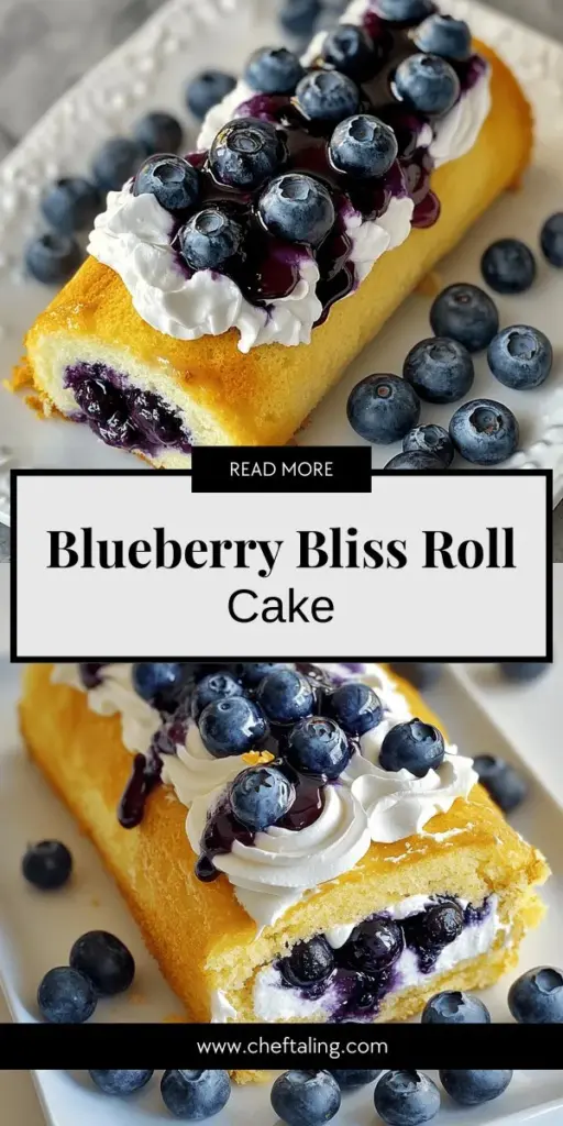 Indulge your sweet tooth with this delicious blueberry roll cake recipe! This delightful dessert features a light and fluffy sponge cake, filled with rich cream and bursting with fresh blueberries. Perfect for gatherings or an afternoon treat, this cake is not only a feast for the eyes but also a guilt-free pleasure loaded with healthy antioxidants. Click through to discover the step-by-step guide and impress your family and friends with your baking skills!