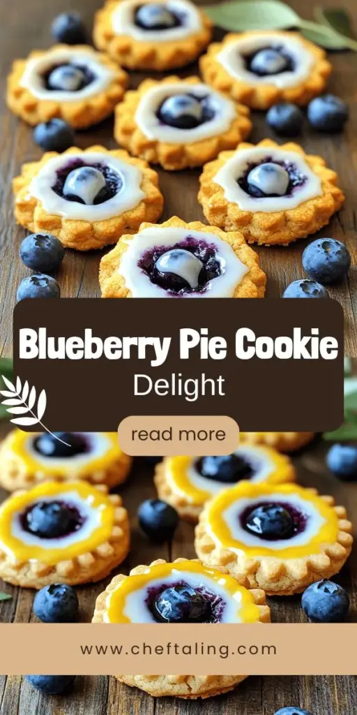 Indulge in the deliciousness of blueberry pie cookies, a unique twist on your favorite dessert! These delightful treats combine chewy cookie dough with a sweet and tart blueberry filling, perfect for any occasion. Discover how to make these easy-to-follow recipes packed with mouthwatering flavor and nostalgia. Click through to explore the full recipe and create your own batch of blueberry pie cookies that will leave everyone wanting more!