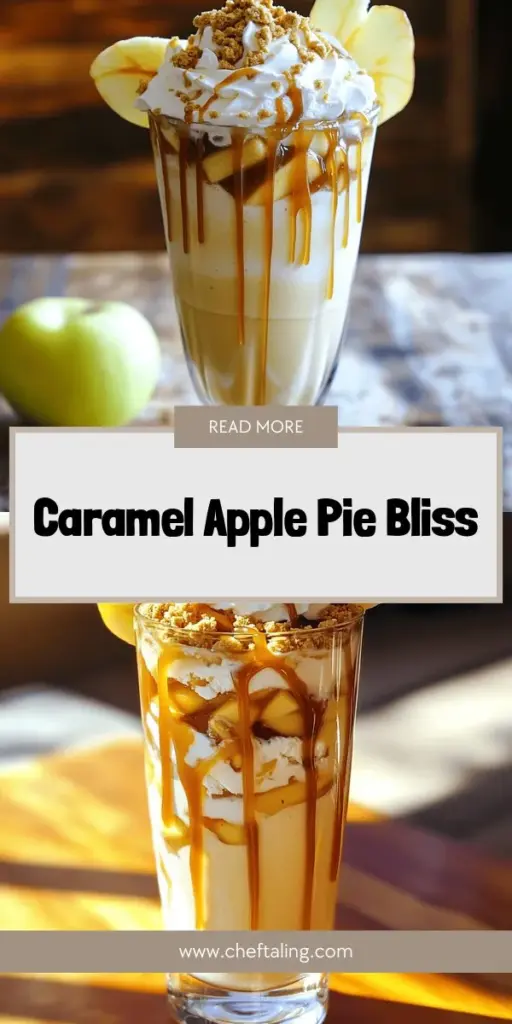 Indulge in the ultimate comfort drink with our delicious Caramel Apple Pie Milkshake recipe! This creamy blend combines rich vanilla ice cream, sweet apple pie filling, and a drizzle of caramel for a taste that captures the essence of fall. Perfect for cozy evenings or festive gatherings, this milkshake is as easy to make as it is delightful to sip. Click to explore the full recipe and treat yourself to this autumn-inspired dessert!