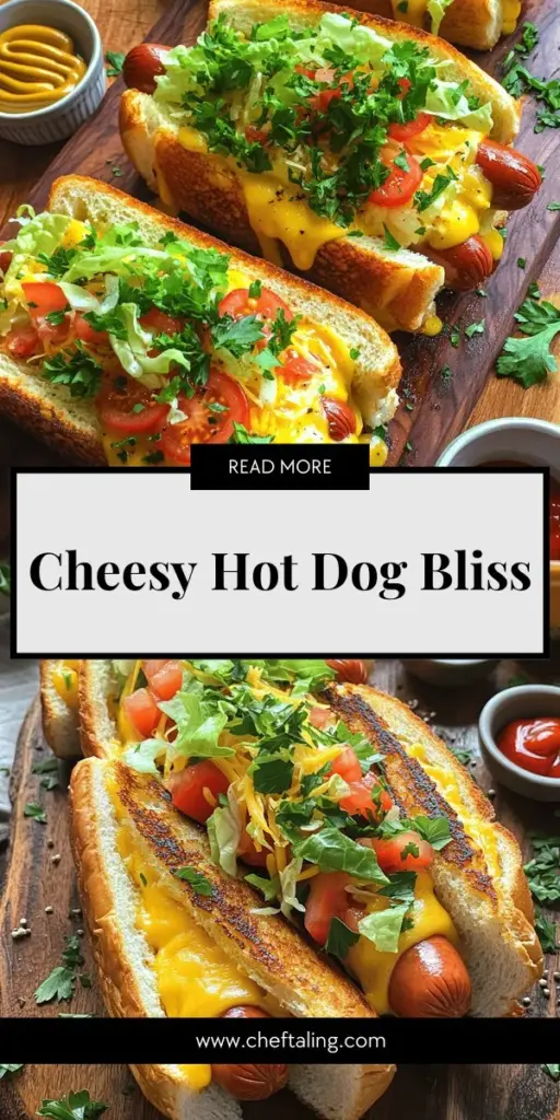 Discover the mouthwatering delight of Grilled Cheese Hot Dogs, where two comfort food classics come together in a scrumptious fusion! Picture crispy, buttery bread enveloping a savory hot dog, all topped with gooey, melted cheese. Perfect for gatherings or cozy dinners, this recipe is easily customizable with fresh toppings and various cheeses. Click through to explore the full recipe and elevate your next meal with this delicious twist!