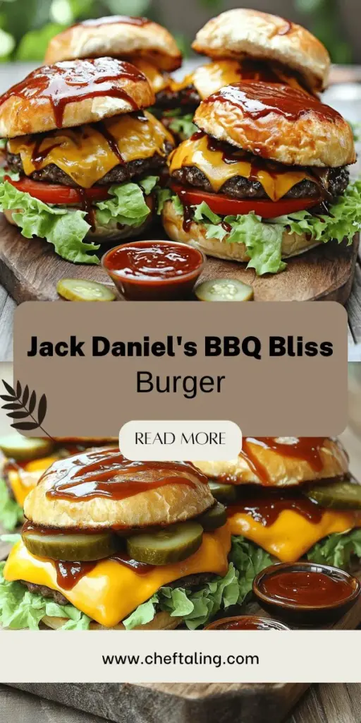 Elevate your summer cookouts with a delicious Jack Daniel's BBQ Burger recipe that brings a flavorful twist to a classic favorite! This juicy burger features a homemade BBQ sauce infused with the rich, smoky notes of Jack Daniel's whiskey, perfectly complementing the tender beef. Impress your guests and create memorable moments around the grill. Click through to explore the full recipe and step-by-step instructions for crafting the ultimate BBQ burger experience!