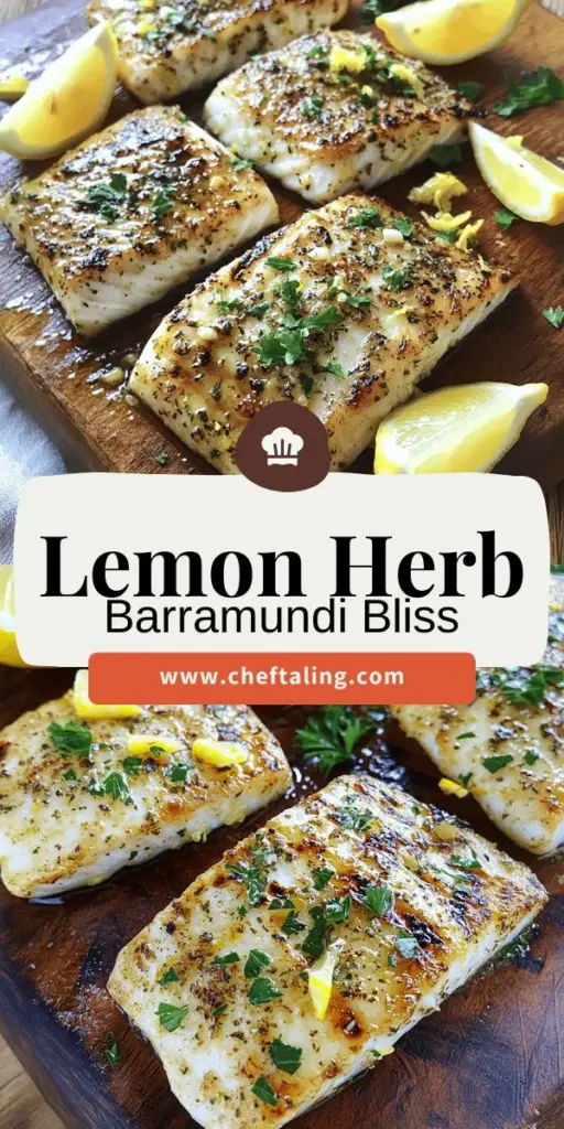 Dive into the world of grilled fish with our mouthwatering Grilled Lemon Herb Barramundi recipe! This delightful dish not only celebrates the mild, flaky texture of barramundi but also highlights the fresh flavors of lemon and herbs. Perfect for summer barbecues or cozy dinners, you'll find grilling fish easier than ever. Click now to explore this recipe and discover more delectable grilled fish options that will impress your family and friends!