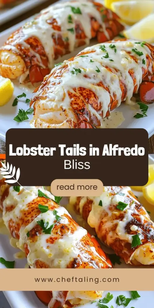 Indulge in the ultimate seafood experience with Garlic Parmesan Alfredo Lobster Tails, a luxurious dish that transforms any meal into a special occasion. Learn how to select the perfect lobster tails, create a creamy Alfredo sauce, and serve it all beautifully. Whether it's for a romantic dinner or a celebration, this recipe is sure to impress. Click through to explore the full recipe and make your dining experience unforgettable!