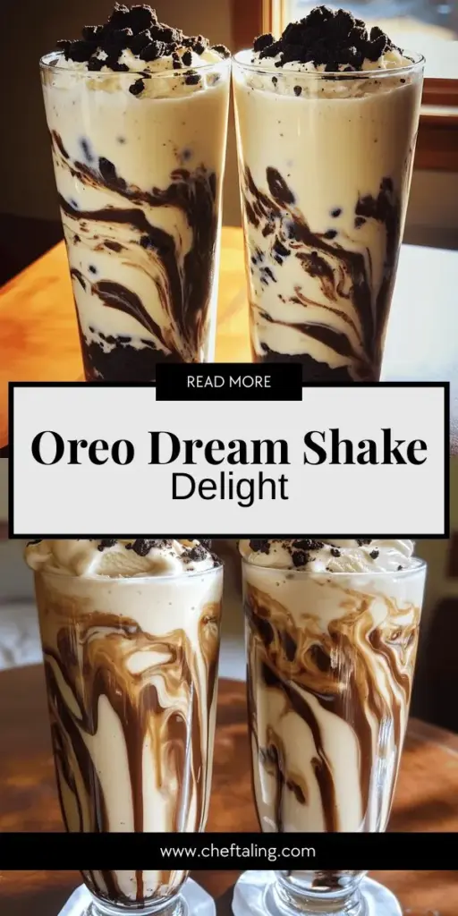 Dive into the delicious world of the Oreo Dream Shake, a creamy indulgence that combines rich chocolate and vanilla flavors for the perfect treat. This simple recipe is great for hot days or as an impressive dessert for gatherings. With just a few ingredients, you can make a dreamy shake that delights every palate. Don’t miss out on this easy step-by-step guide! Click through to discover the full recipe and start blending your own Oreo Dream Shake today.