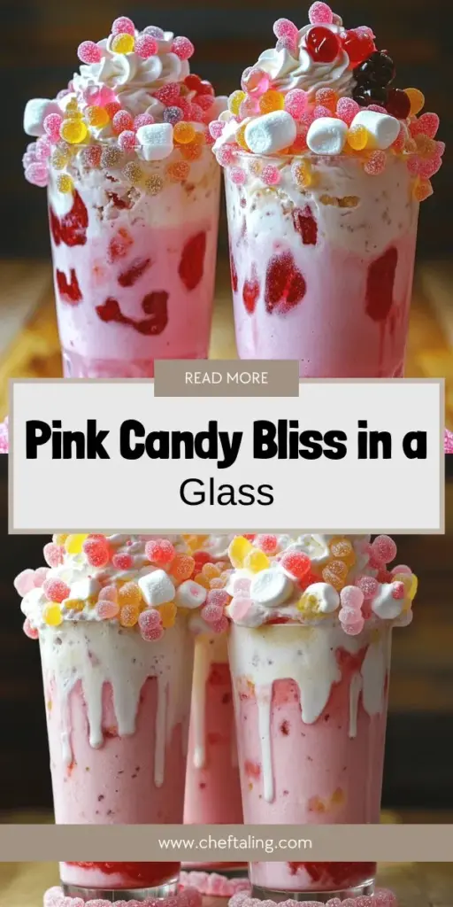 Satisfy your sweet tooth with the ultimate dessert experience: Decadent Pink Candy Freakshakes! This whimsical treat is bursting with colorful candies, whipped cream, and delightful toppings that elevate traditional milkshakes to a whole new level. Perfect for celebrations or a fun day in, these shakes are as fun to make as they are to drink. Click through to discover the ingredients and step-by-step instructions to create your own eye-catching freakshake masterpiece today!