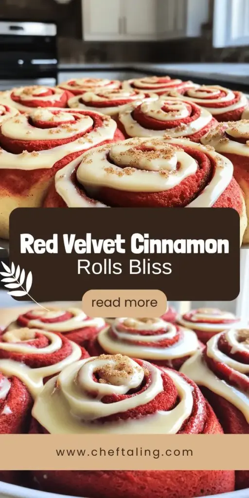 Discover the decadent delight of Red Velvet Cinnamon Rolls with Cream Cheese Glaze! These fluffy, cocoa-infused rolls are topped with a luscious glaze, making them perfect for any occasion. Whether you're a seasoned baker or a novice, follow our step-by-step guide to create this eye-catching treat that will impress your family and friends. Click through to explore the full recipe and bring this delicious twist on a classic favorite to your kitchen!