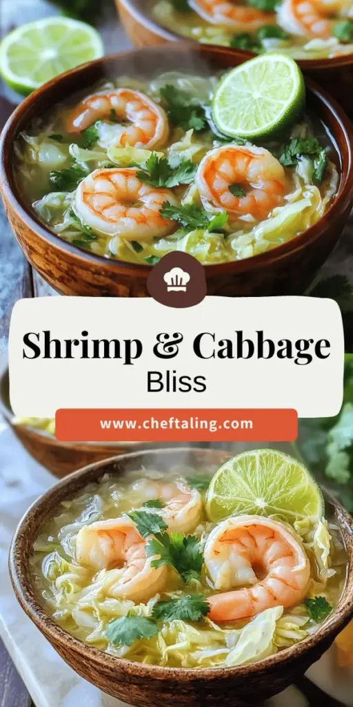 Discover the ultimate quick and healthy meal with our Shrimp & Cabbage Delight recipe! This vibrant dish combines succulent shrimp and crunchy cabbage in a flavorful broth, making it perfect for any time of year. Packed with protein and essential nutrients, it's a delicious way to nourish your body. Unleash your culinary creativity and explore customizations to suit your taste. Click to explore the full recipe and transform your mealtime with this delightful dish!