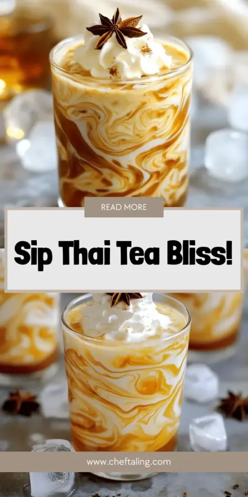 Discover the rich flavors and cultural heritage of Thai tea with our guide to creating Thai Tea Leaves Delight at home. This beloved beverage offers a creamy texture and vibrant color that will transport your taste buds straight to Thailand. Learn the history, essential ingredients, and a step-by-step recipe for the perfect cup, whether you like it hot or iced. Click to explore the delicious world of Thai tea and master your own delightful brew today!