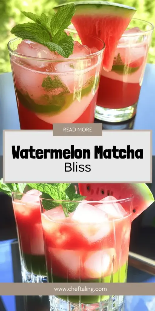 Beat the heat this summer with the Watermelon Matcha Refresher! This vibrant beverage combines hydrating watermelon, antioxidant-rich matcha, and a hint of lime for a refreshing treat that's both delicious and healthy. Perfect for quenching your thirst on hot days, this drink is easy to make and packed with nutrients. Click through to explore the full recipe and discover how to elevate your summer sipping game!