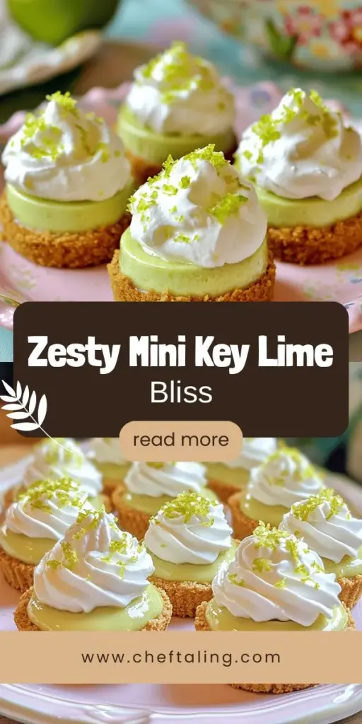 Indulge in the tropical flavors of Mini Key Lime Cheesecakes, a delicious dessert that perfectly balances tartness and sweetness in bite-sized perfection. These easy-to-make treats feature a creamy filling nestled in a buttery graham cracker crust, making them the ideal crowd-pleaser for any occasion. Ready to impress your family and friends? Click through to explore the complete recipe and bring this refreshing delight to your next gathering!