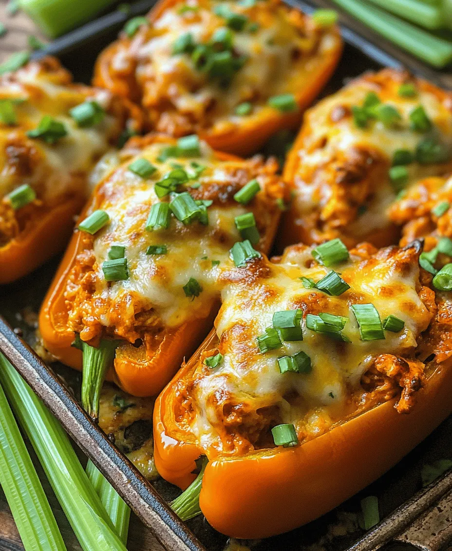 Buffalo Chicken Dip is a beloved classic, known for its creamy texture and bold, spicy flavor. It's a staple at gatherings, game days, and casual family dinners, often served alongside crunchy tortilla chips or fresh veggies. However, what if you could take this popular dip and transform it into a healthier, more colorful dish? Enter Buffalo Chicken Dip Stuffed Sweet Bell Peppers—an innovative twist that not only retains the deliciousness of the original dip but also elevates it to a wholesome meal.