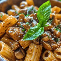 In recent years, vegan cooking has surged in popularity, driven by a growing awareness of health, environmental, and ethical concerns. As more people seek to embrace plant-based diets, innovative recipes are emerging to satisfy cravings for traditional comfort foods. Among these is Rigatoni with Vegan Walnut Mushroom Meat Sauce—a hearty and satisfying meal that proves you don’t need meat to create a fulfilling dish. This recipe combines the delightful textures of rigatoni pasta with a rich and flavorful sauce made from walnuts and mushrooms, making it a perfect choice for both seasoned vegans and those looking to incorporate more plant-based meals into their diets.