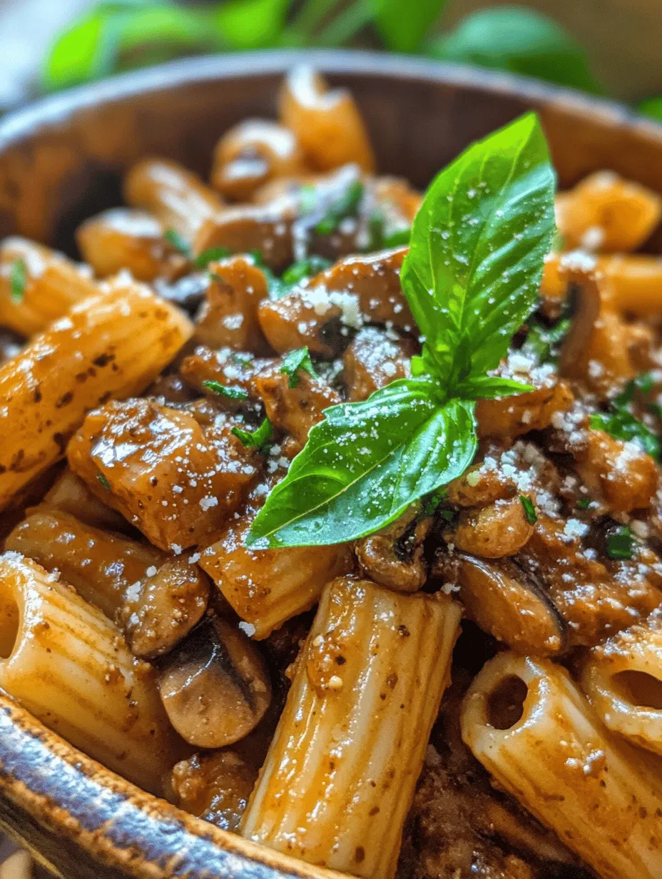 In recent years, vegan cooking has surged in popularity, driven by a growing awareness of health, environmental, and ethical concerns. As more people seek to embrace plant-based diets, innovative recipes are emerging to satisfy cravings for traditional comfort foods. Among these is Rigatoni with Vegan Walnut Mushroom Meat Sauce—a hearty and satisfying meal that proves you don’t need meat to create a fulfilling dish. This recipe combines the delightful textures of rigatoni pasta with a rich and flavorful sauce made from walnuts and mushrooms, making it a perfect choice for both seasoned vegans and those looking to incorporate more plant-based meals into their diets.