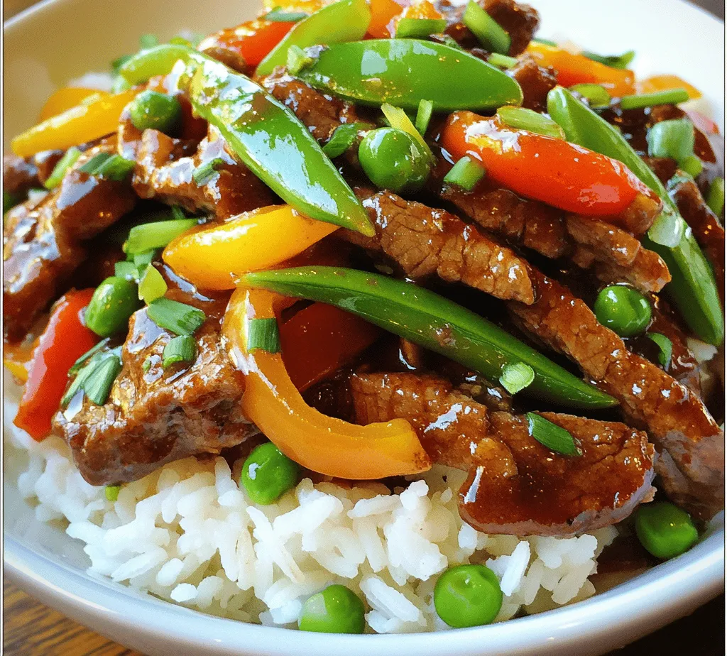 Savory Beef in Black Bean Sauce is a beloved dish that exemplifies the rich tapestry of flavors found in Asian cuisine. This dish is more than just a meal; it is a delightful experience that brings together the umami richness of black beans, the heartiness of beef, and the freshness of vegetables, creating a symphony of tastes and textures. Often enjoyed in Chinese households and restaurants worldwide, this dish is a testament to the art of balancing flavors while celebrating the simplicity and joy of home-cooked meals.