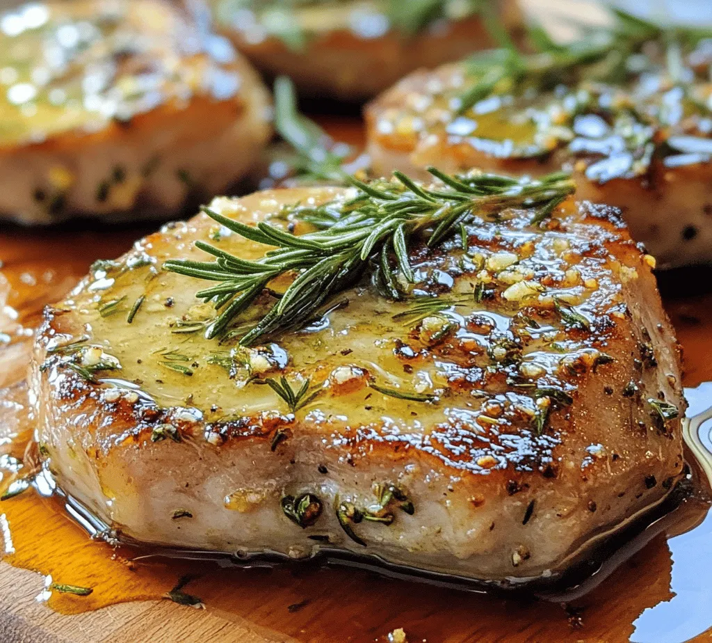 Imagine the sizzle of perfectly cooked pork steaks, infused with vibrant herbs and rich garlic butter, wafting through your kitchen. The recipe for Sizzling Herb-Infused Pork Steaks with Garlic Butter is not just a meal; it’s an experience that celebrates the artistry of cooking with flavor and technique. This dish is perfect for any occasion, whether it be a casual family dinner or a festive gathering with friends. The harmonious blend of fresh herbs and homemade garlic butter elevates the humble pork steak into a gourmet delight.