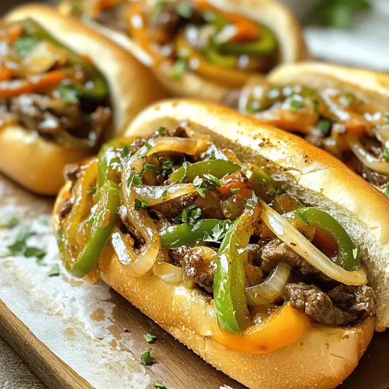 In the world of comfort food, few dishes rival the heartwarming appeal of a classic Philly cheesesteak. This iconic sandwich, known for its juicy beef, melty cheese, and flavorful toppings, has captured the hearts (and appetites) of many. However, the traditional method of preparing a cheesesteak can be time-consuming and sometimes overwhelming, especially for busy weeknights or large gatherings. Enter the Slow-Cooked Philly Delight: a delectable twist on the beloved classic that brings the rich flavors of Philly cheesesteak into the realm of convenience.