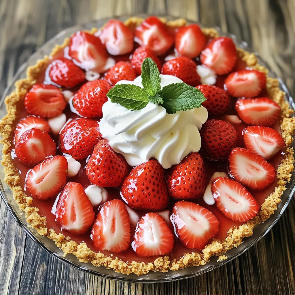 As the days grow warmer and the sun shines brighter, one dessert rises to the occasion, capturing the essence of summer in every bite: the Chilled Strawberry Dream Pie. This delightful treat is not only a feast for the eyes but also a refreshing indulgence that is perfect for any warm-weather gathering. With its luscious filling made from fresh, ripe strawberries and a creamy base, this pie offers a burst of fruity flavor that dances on your palate.