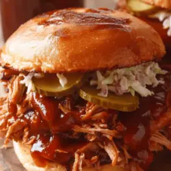 If you're searching for a mouthwatering dish that will tantalize your taste buds and impress your family and friends, look no further than Sweet & Tangy Crockpot Coca-Cola Pulled Pork. This recipe has gained popularity among home cooks due to its unique flavor profile, which combines the sweetness of Coca-Cola with the tanginess of barbecue sauce. When slow-cooked, a simple pork shoulder transforms into a tender, juicy masterpiece that can be served in a variety of ways—whether piled high on a bun, served alongside coleslaw, or as a filling for tacos.