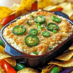 If you’re searching for the perfect appetizer that marries creamy decadence with a spicy kick, look no further than jalapeño popper dip. This irresistible dish has gained immense popularity at parties, game days, and casual get-togethers, becoming a staple in many homes. It combines the rich, velvety goodness of cheese with the zesty heat of jalapeños, making it a culinary delight that keeps guests coming back for more.