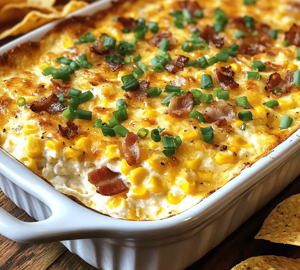 If you're searching for the ultimate crowd-pleasing appetizer, look no further than Cheesy Bacon Bliss Hot Corn Dip. This delightful dish combines the rich, creamy goodness of cheese with the savory crunch of bacon, making it an irresistible treat for any gathering. Whether you're hosting a game day party, a holiday celebration, or simply a casual get-together with friends, this hot corn dip is sure to be the star of the show.