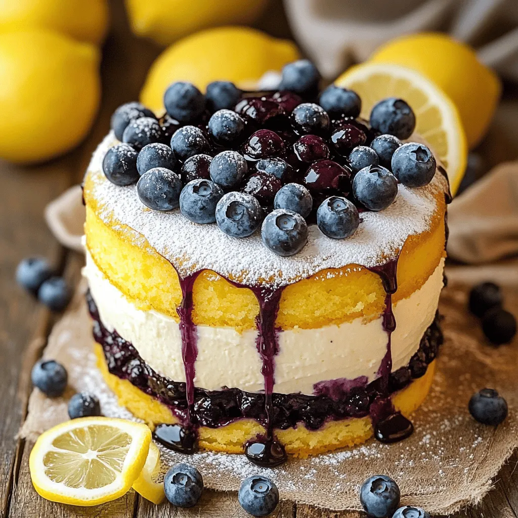 - All-Purpose Flour: This versatile ingredient serves as the foundation of the cake, providing structure and stability. It is essential for achieving a tender crumb that holds up well under the weight of the cheesecake and blueberry topping.