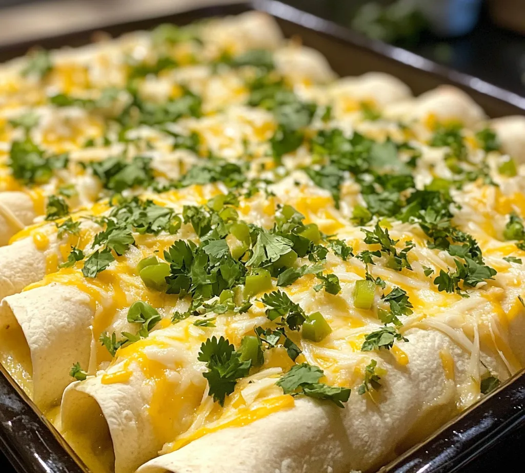 If you're in search of a dish that embodies comfort and flavor, look no further than Creamy Cheesy White Chicken Enchiladas. This delightful recipe brings together the richness of cheese and the heartiness of chicken, creating a meal that is both satisfying and indulgent. As we embark on this culinary journey, you will discover the secrets to crafting these enchiladas, ensuring a successful cooking experience that will leave your family and friends asking for seconds. With their creamy texture and a harmonious blend of flavors, these enchiladas are not just a feast for the palate; they are a source of warmth and joy, perfect for any gathering or a cozy night in.