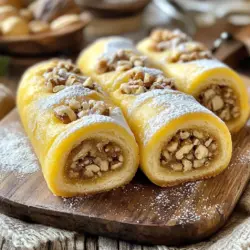 Italian Nut Roll Cookies, or "Noci di Cattolica," are a delightful treat that embodies the essence of Italian baking traditions. These beautifully rolled cookies, filled with a rich nut mixture, are not only a testament to the culinary skills passed down through generations but also a symbol of celebration during festive seasons and family gatherings. The allure of homemade cookies, especially those steeped in cultural significance, draws many home bakers to recreate these classic delights in their own kitchens.