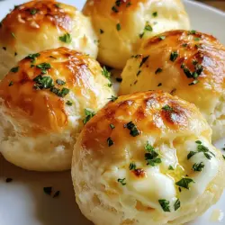 If you’re on the hunt for a crowd-pleasing appetizer that combines convenience with gourmet flavors, look no further than the irresistible Pillsbury Biscuit Garlic Butter Cheese Bombs. These delectable bites are not only easy to prepare but are guaranteed to be a hit at any gathering, whether it’s a casual game day, a cozy family dinner, or a festive holiday celebration. Imagine warm, flaky biscuit dough enveloping gooey cheese, all drizzled with a rich garlic butter sauce. It’s comfort food at its best.