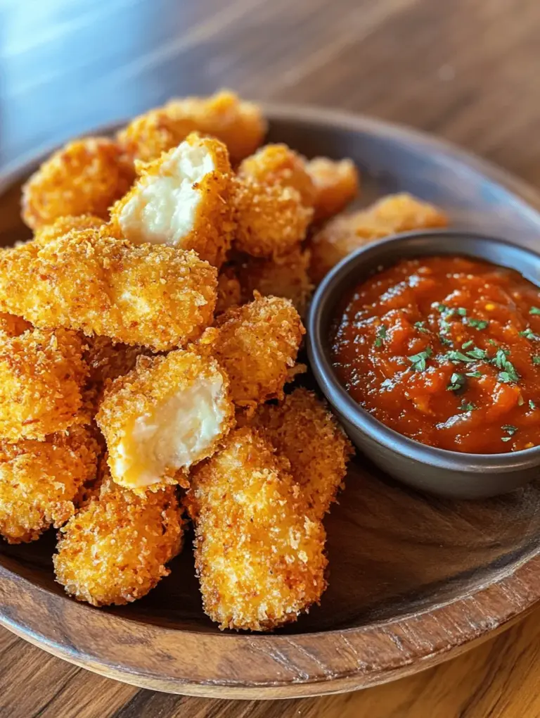 A warm, gooey mozzarella stick is a beloved treat for kids and adults alike. If you've ever bitten into a perfectly fried mozzarella stick, you know the joy that comes from that delightful combination of crispy breading and melty cheese. This easy mozzarella stick recipe transforms simple ingredients into a delightful snack that’s perfect for parties, movie nights, or a fun family dinner. With a crispy exterior and a melty interior, these homemade mozzarella sticks are sure to impress even the pickiest of eaters.