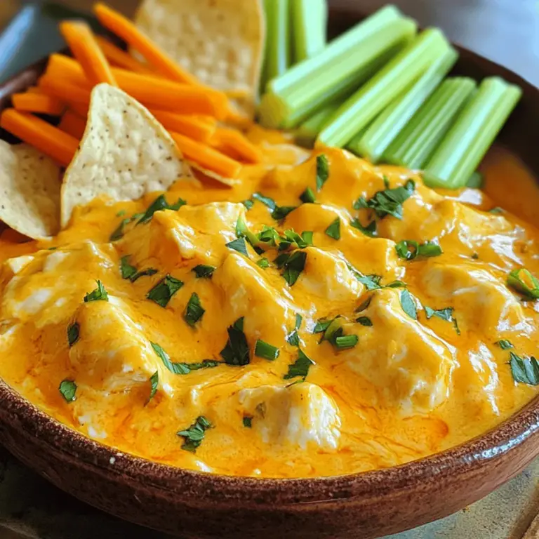 If you've ever attended a gathering, you're likely familiar with the irresistible allure of buffalo chicken dip. This dish has surged in popularity over the years, becoming a staple at parties, game days, and family gatherings alike. Its creamy texture combined with a spicy kick makes it an instant crowd-pleaser, satisfying the cravings of spice lovers and comfort food aficionados alike.