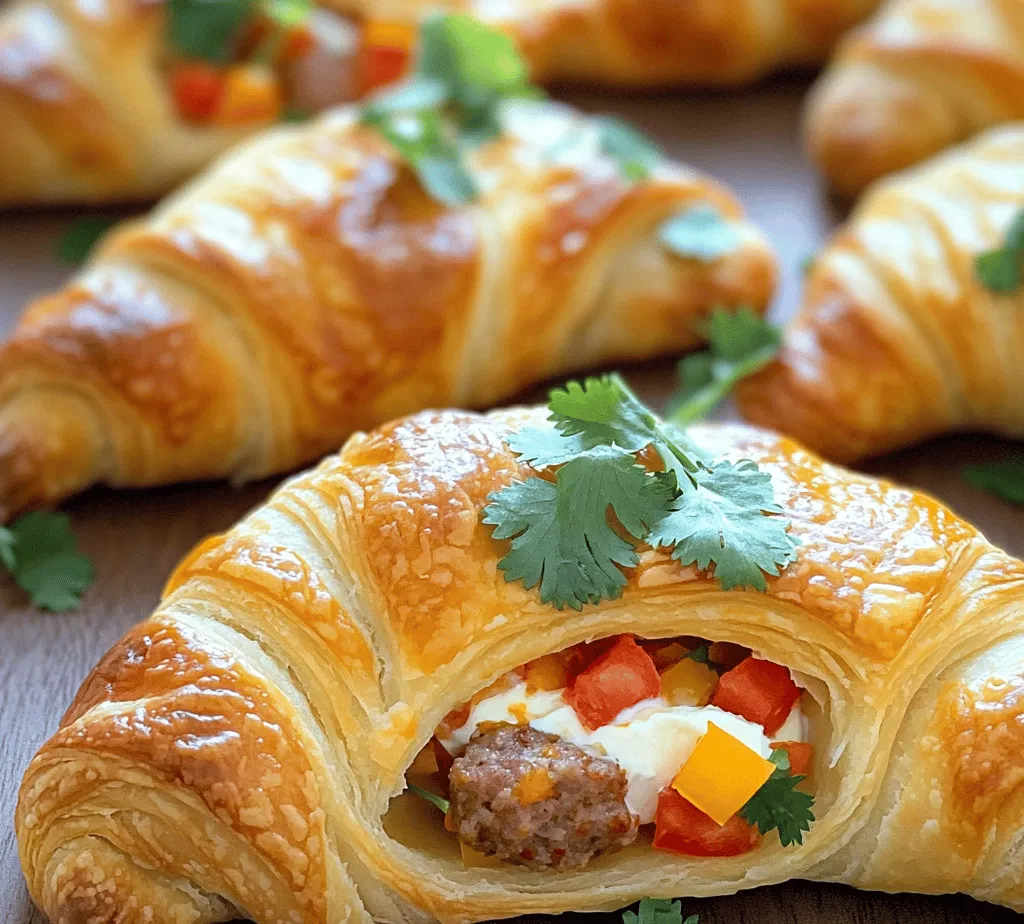 If you’re on the lookout for a delectable appetizer or snack that will impress your guests and satisfy your cravings, look no further than Rotel Sausage & Cream Cheese Crescents. This dish marries the rich flavors of savory sausage and creamy cheese with the zesty kick of Rotel diced tomatoes and green chilies, all enveloped in the buttery, flaky goodness of crescent roll dough. Each bite delivers a delightful mix of textures and tastes, making it a perfect choice for any gathering.