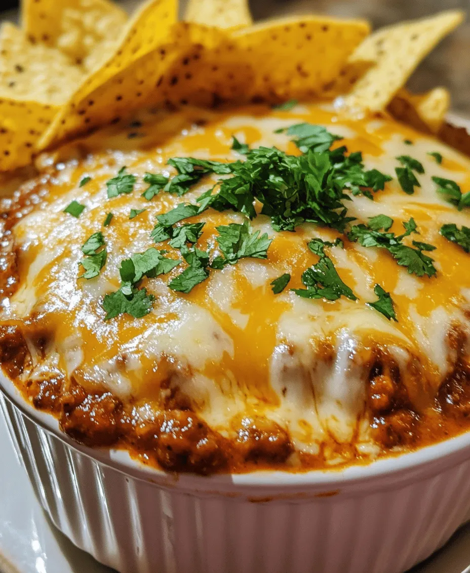 If you're on the lookout for the perfect party snack or a delectable treat for game day, look no further than Spicy Cheesy Chili Delight. This mouthwatering dish combines the robust flavors of chili with the rich creaminess of cheese, creating a delightful experience that will leave your guests clamoring for more. The juxtaposition of spicy and savory ingredients, along with a satisfying texture, makes this recipe an irresistible addition to any gathering.