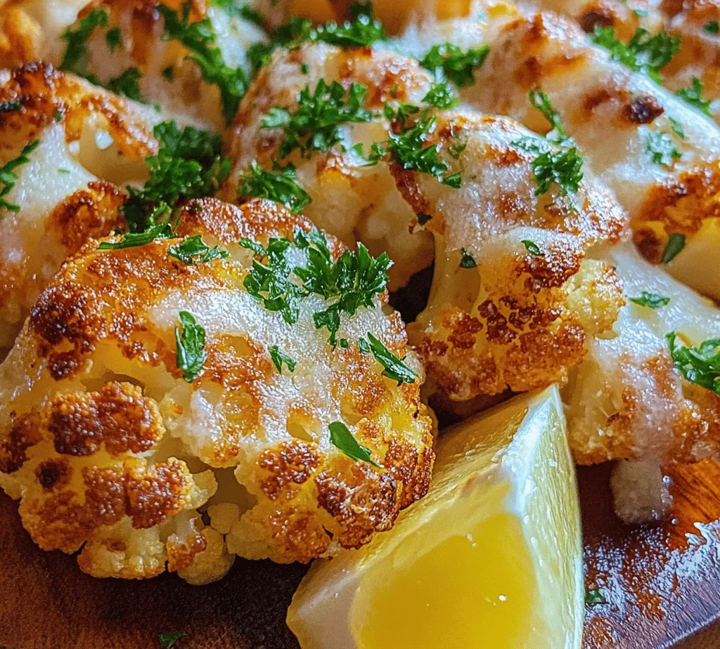 Creating the perfect Crispy Parmesan Roasted Cauliflower begins with selecting fresh and high-quality ingredients. Each component contributes to the overall flavor and texture of the dish, making it essential to understand their roles.