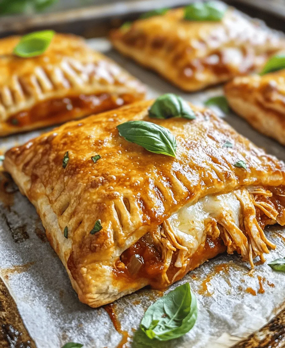 In the realm of quick and satisfying meals, Chicken Parm Hot Pockets bring a delightful fusion of comfort food and convenience to your dining table. Imagine the tender embrace of shredded chicken, richly flavored marinara sauce, and gooey mozzarella cheese, all enveloped in a golden-brown crust. This easy-to-make recipe captures the essence of classic Italian chicken Parmesan while repackaging it into a fun, handheld treat that’s perfect for busy weeknights or as a delicious snack.