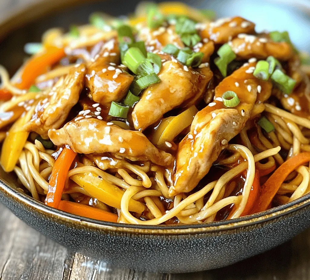 Chicken Chow Mein is a time-honored staple in Chinese cuisine, cherished for its delicious blend of flavors and textures. This stir-fried noodle dish has won hearts worldwide, becoming a favorite not only in Chinese restaurants but also in homes where families gather around the table. The magic of Chicken Chow Mein lies in its versatility; it can be easily customized to suit personal preferences, making it a go-to meal for busy weeknights or special occasions.