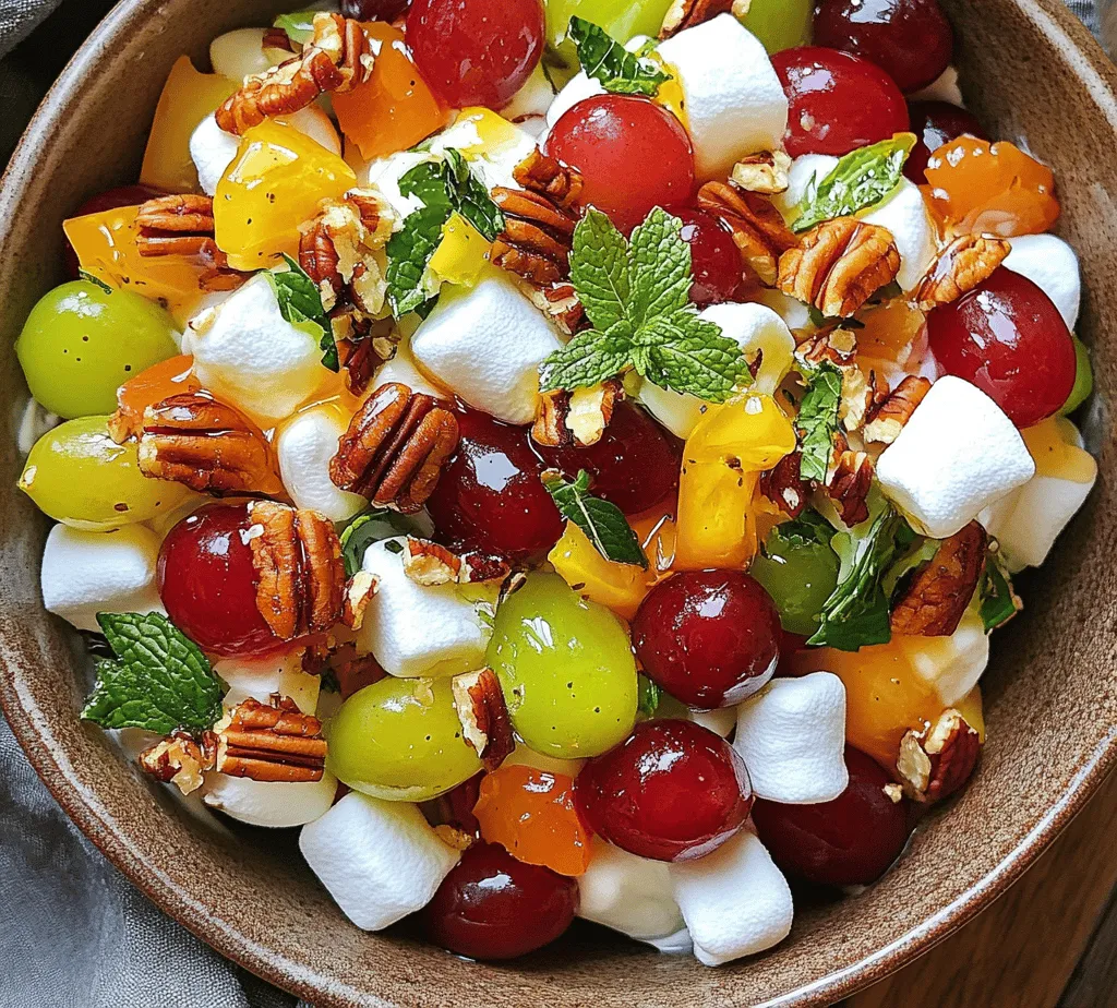 As the sun shines brightly and the temperature rises, the craving for fresh, light, and refreshing dishes becomes apparent. Enter Grape Salad Delight—a versatile and invigorating dish that not only tantalizes the taste buds but also satisfies the need for a wholesome meal. Perfect for summer gatherings, picnics, barbecues, or as a delightful side dish for family dinners, Grape Salad Delight brings together an array of flavors and textures that are sure to impress.