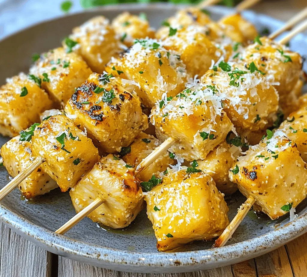 To truly appreciate the allure of Garlic Parmesan Chicken Skewers, it’s essential to understand the key ingredients that contribute to their exceptional taste. Each component plays a significant role in enhancing both the flavor and nutritional profile of the dish.