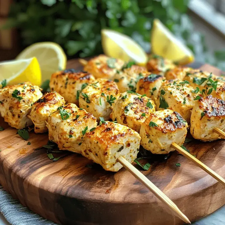 If you're looking for a dish that combines convenience, flavor, and a touch of Mediterranean flair, look no further than Air Fryer Chicken Souvlaki Delight. This recipe brings the classic Greek flavors of chicken souvlaki right to your kitchen, all while leveraging the power of the air fryer. Traditionally prepared on a grill or roasted, chicken souvlaki is known for its succulent, marinated chicken skewers. However, with the air fryer, you can achieve that same crispy exterior and tender interior with significantly less oil, making it a healthier alternative without sacrificing taste.