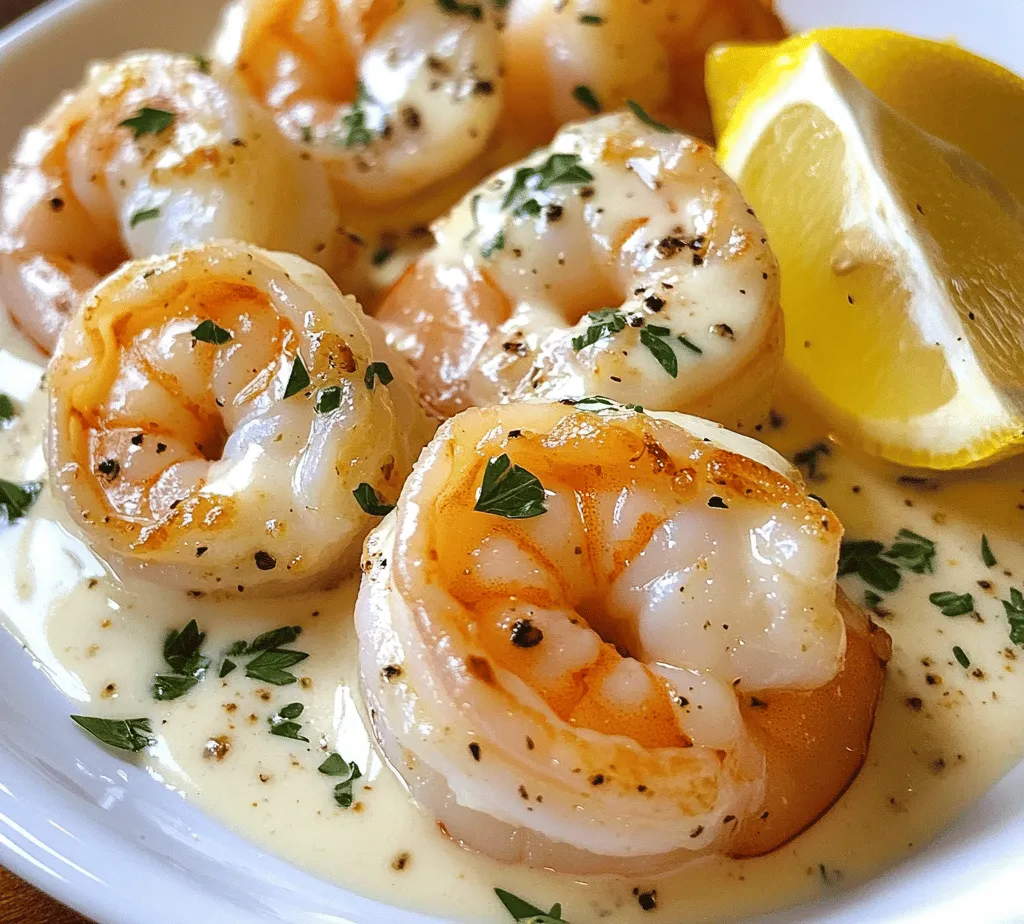 If you're looking for a dish that combines rich flavors with a quick cooking time, look no further than Easy Creamy Garlic Shrimp. This delightful recipe brings together succulent shrimp, a luscious garlic cream sauce, and a hint of Parmesan cheese, all of which come together in a dish that is both comforting and sophisticated. Whether you are preparing a weeknight dinner or hosting a special gathering, this recipe is sure to impress.