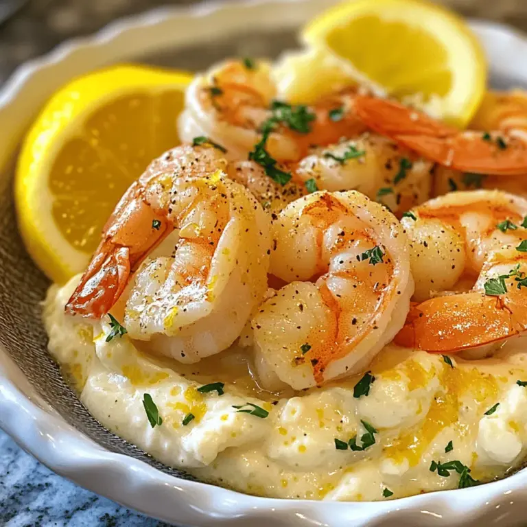 If you're looking for a dish that combines rich flavors with a quick cooking time, look no further than Easy Creamy Garlic Shrimp. This delightful recipe brings together succulent shrimp, a luscious garlic cream sauce, and a hint of Parmesan cheese, all of which come together in a dish that is both comforting and sophisticated. Whether you are preparing a weeknight dinner or hosting a special gathering, this recipe is sure to impress.