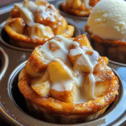 Imagine a dessert that marries the warm, comforting flavors of cinnamon rolls with the sweet, fruity goodness of apple pie. Cinnamon Roll Apple Pie Cups are exactly that—a delightful fusion that is sure to satisfy your sweet tooth. These charming little cups are not only indulgent but also incredibly simple to prepare, making them the perfect treat for any occasion. Whether you are hosting a family gathering, celebrating a special event, or simply craving something sweet, this dessert will impress everyone at the table.