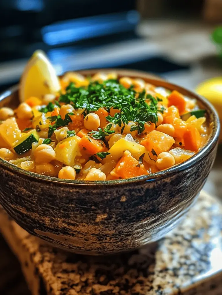 In today's world, where dietary preferences are diversifying and plant-based eating is gaining momentum, the Chickpea & Veggie Delight Soup emerges as a standout choice for anyone seeking a nourishing and satisfying meal. This delightful soup is not just a blend of wholesome ingredients; it is a symphony of flavors that celebrates the richness of plant-based cuisine. With its heartiness stemming from protein-packed chickpeas and a vibrant mix of fresh vegetables, this soup caters to both vegans and omnivores alike, making it a versatile dish for any table.